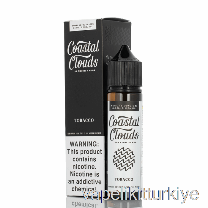 Vape Elektronik Sigara Tütünü - Kıyı Bulutları Co. - 60ml 3mg